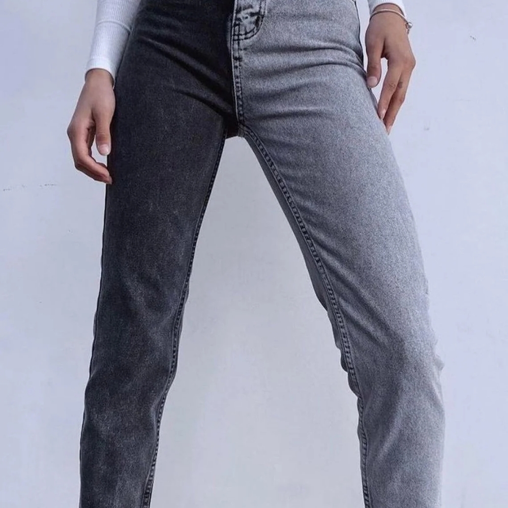 Women's High Waist Two Tone Color